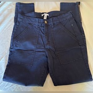 Daily Ritual Navy Skinny Pants